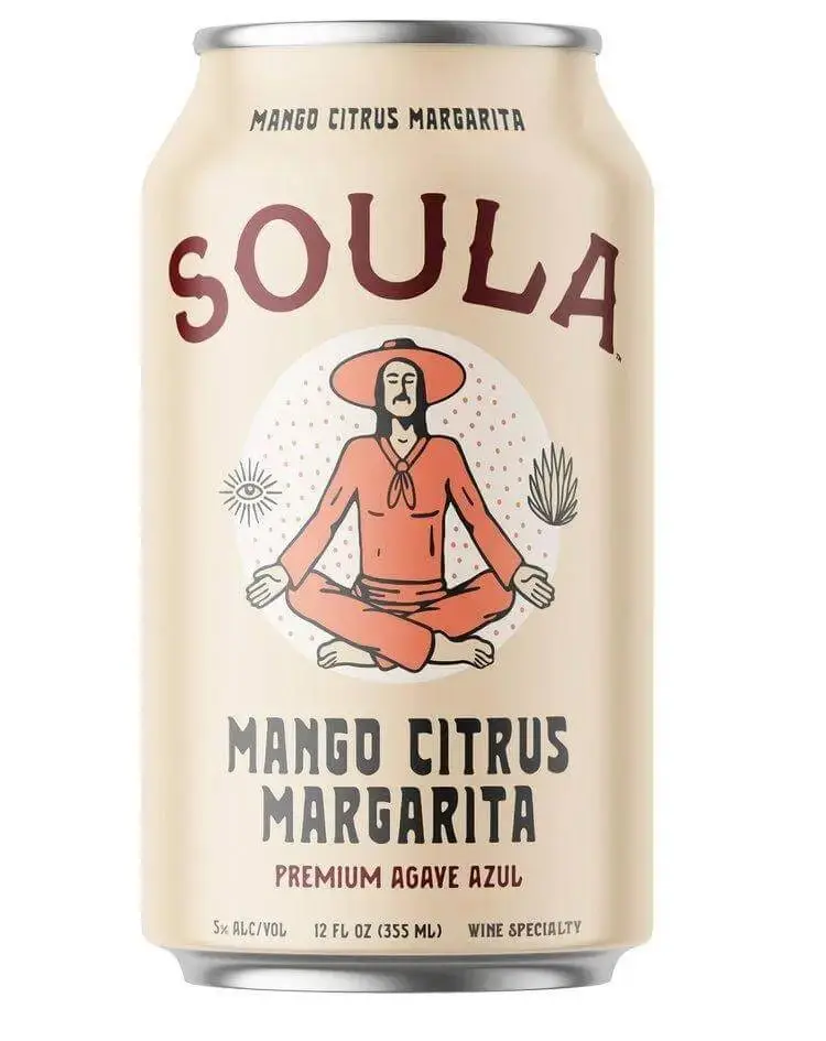 Soula Mango Citrus Margarita 4 Pack