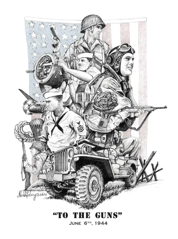Special Operations Salute™ Whiskey - D-Day 80th Anniversary - 3 Bottle Set with Limited Edition Lithograph - Image 5