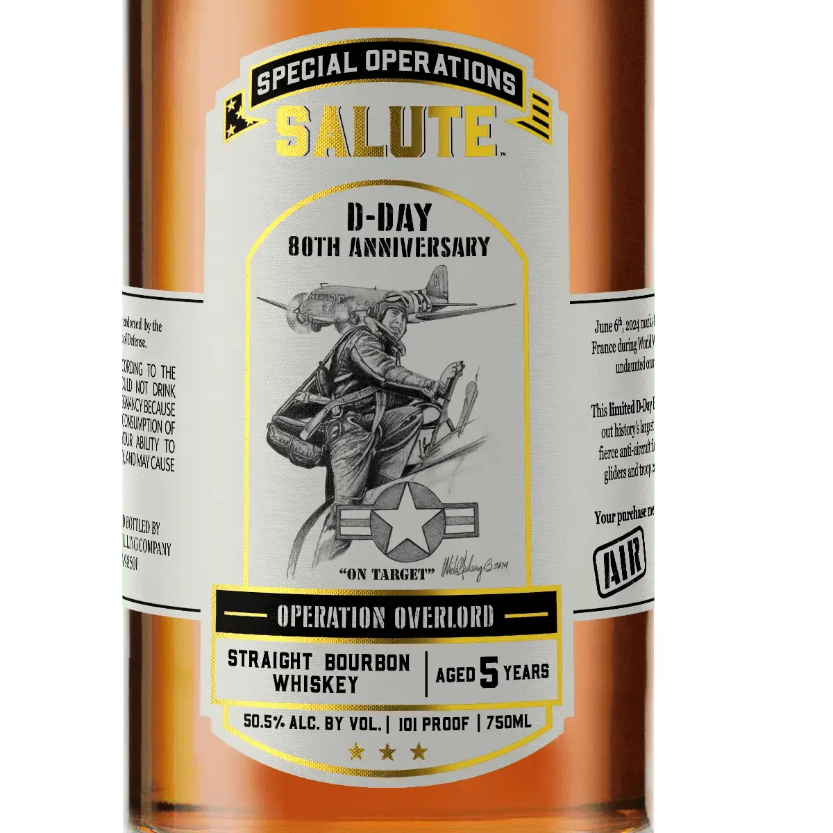 Heritage Distilling Co Special Operations Salute™ Whiskey - D-Day 80th Anniversary - AIR - Image 2