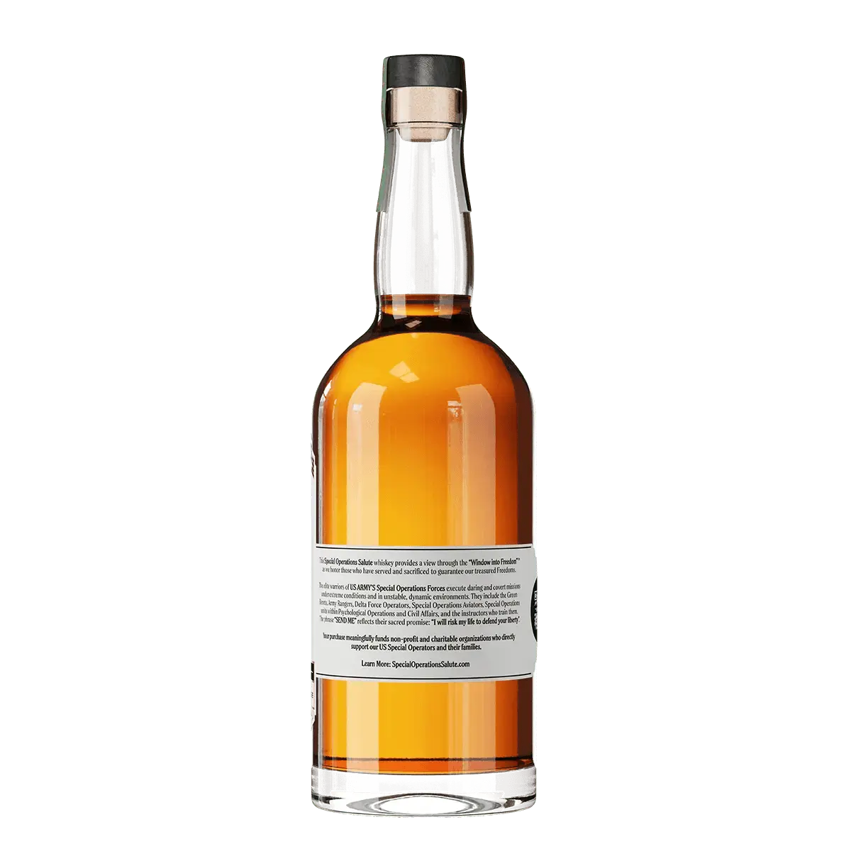 Heritage Distilling Co Special Operations Salute™ Whiskey - Army SOF Edition (Bottle Only) - Image 2