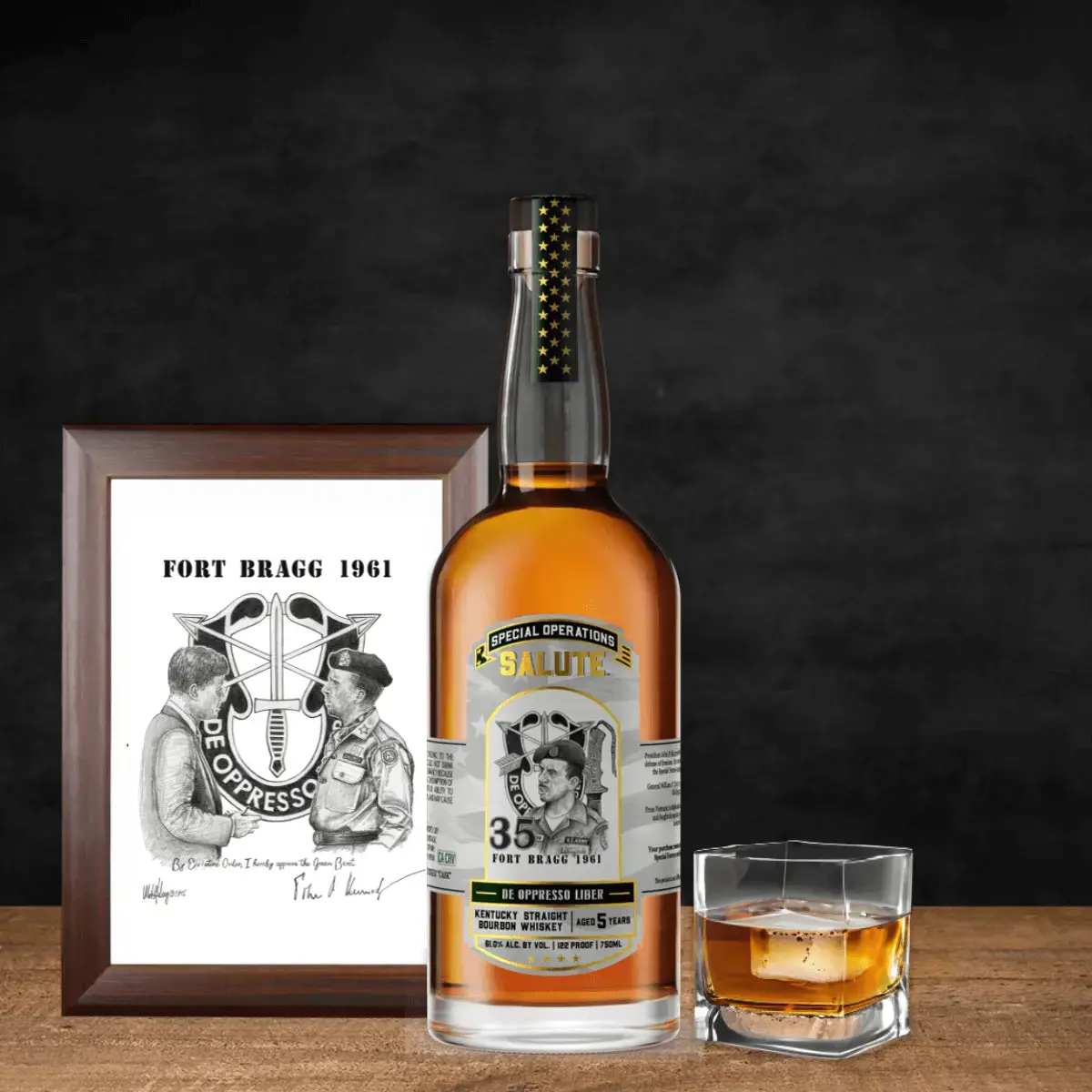 Heritage Distilling Co Special Operations Salute™ Whiskey - De Oppresso Liber Edition - Image 2