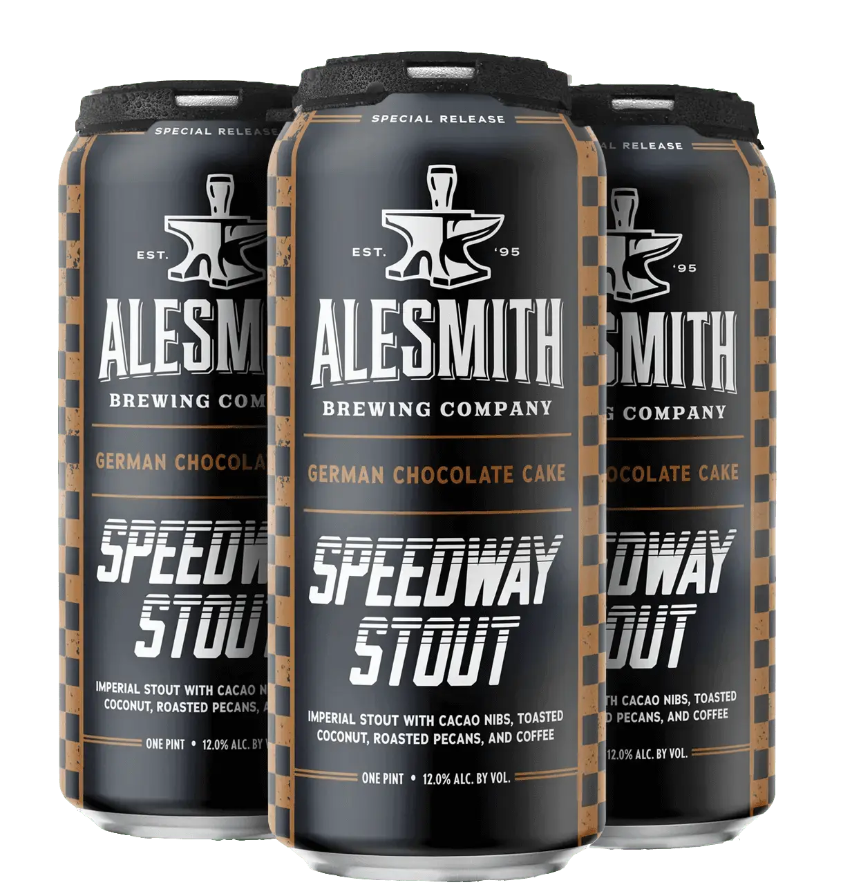 AleSmith Speedway Stout: German Chocolate Cake Edition (12% ABV) 16oz Cans - Image 2