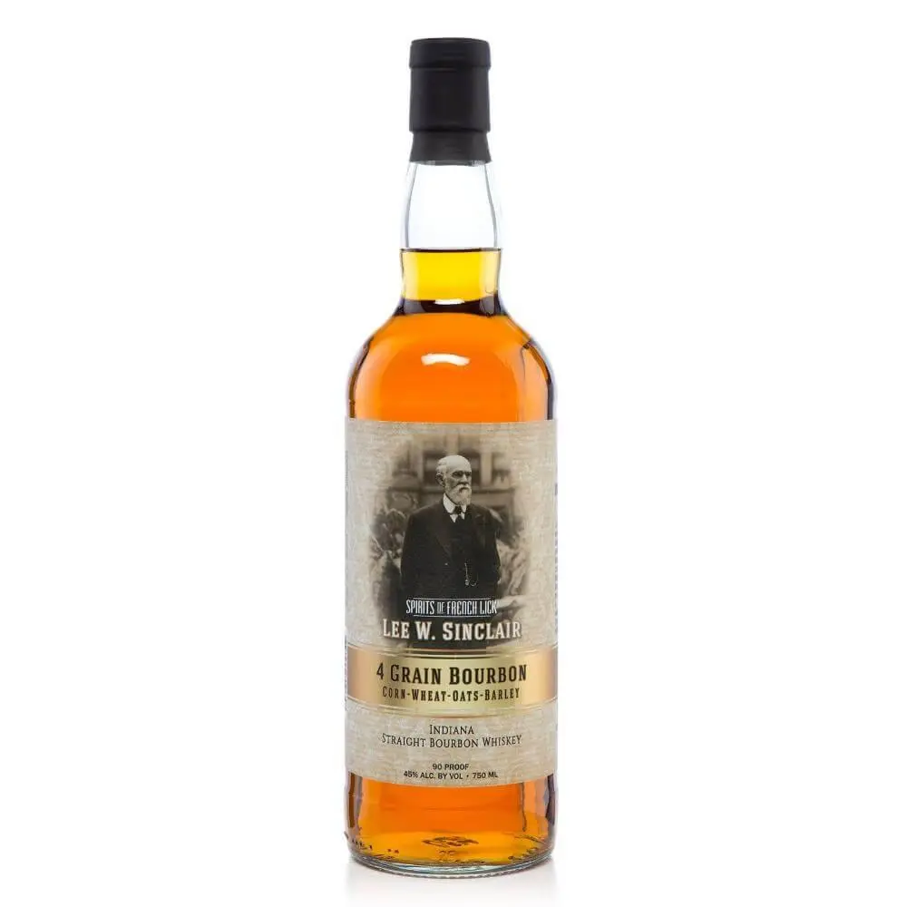 Spirits of French Lick Lee W. Sinclair 4 Grain Bourbon