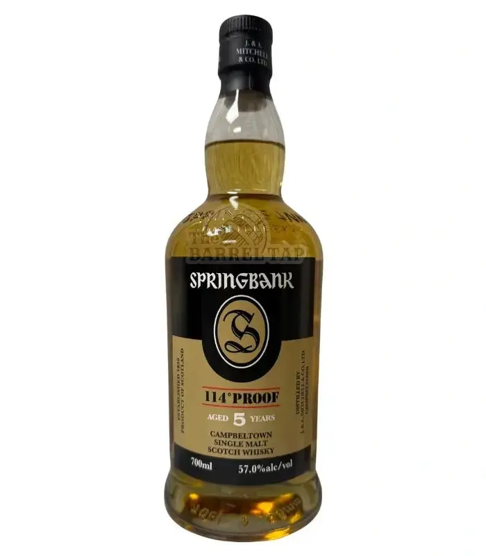 Springbank 5 Year Old Cask Strength Single Malt Scotch Whisky 700mL