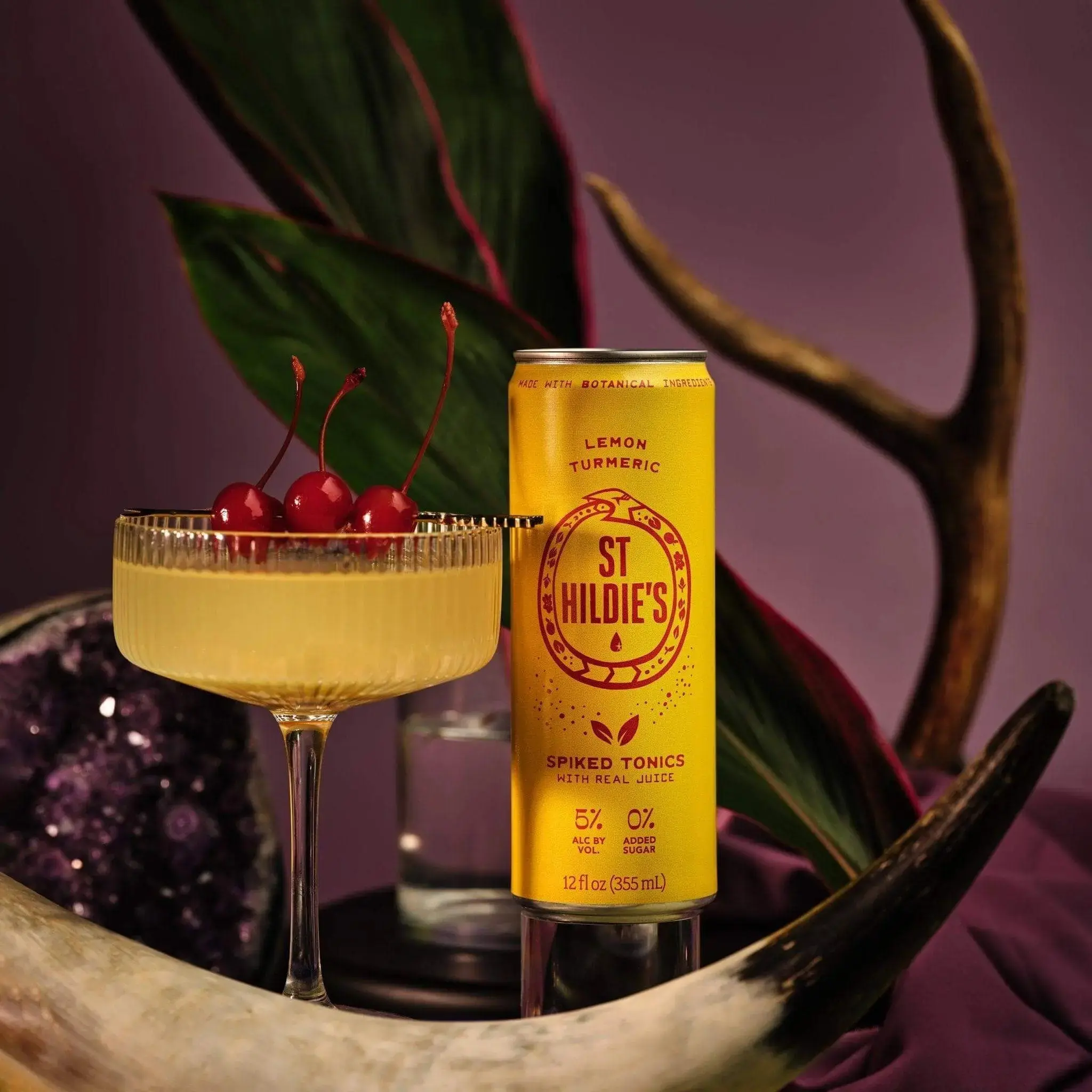 St Hildie's Lemon Turmeric Spiked Tonics