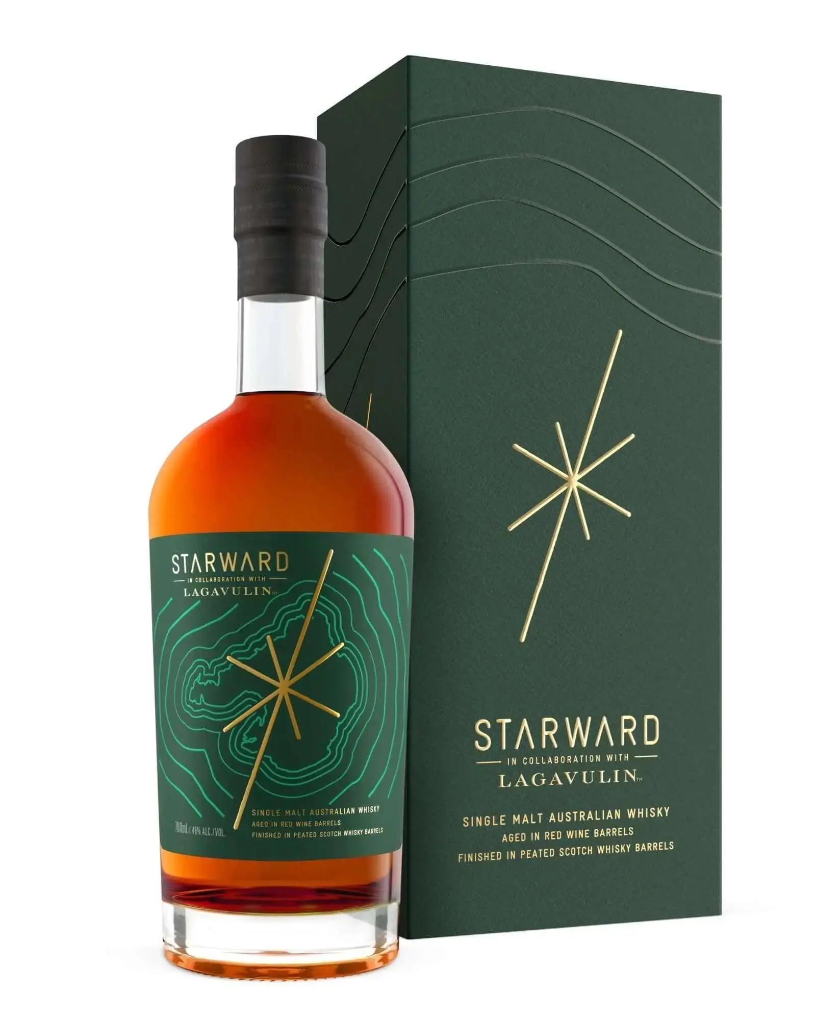 Starward Single Malt Finished in ex-Lagavulin Barrels