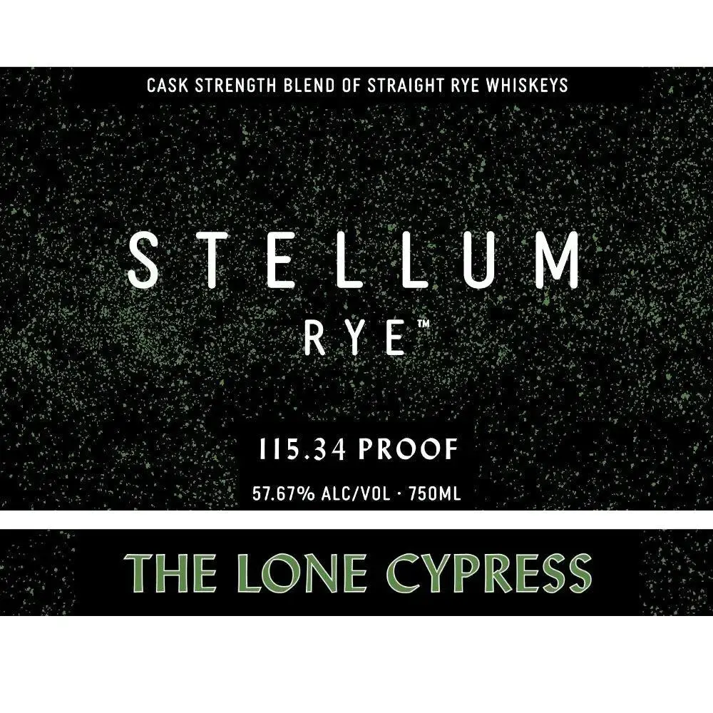Stellum Rye The Lone Cypress
