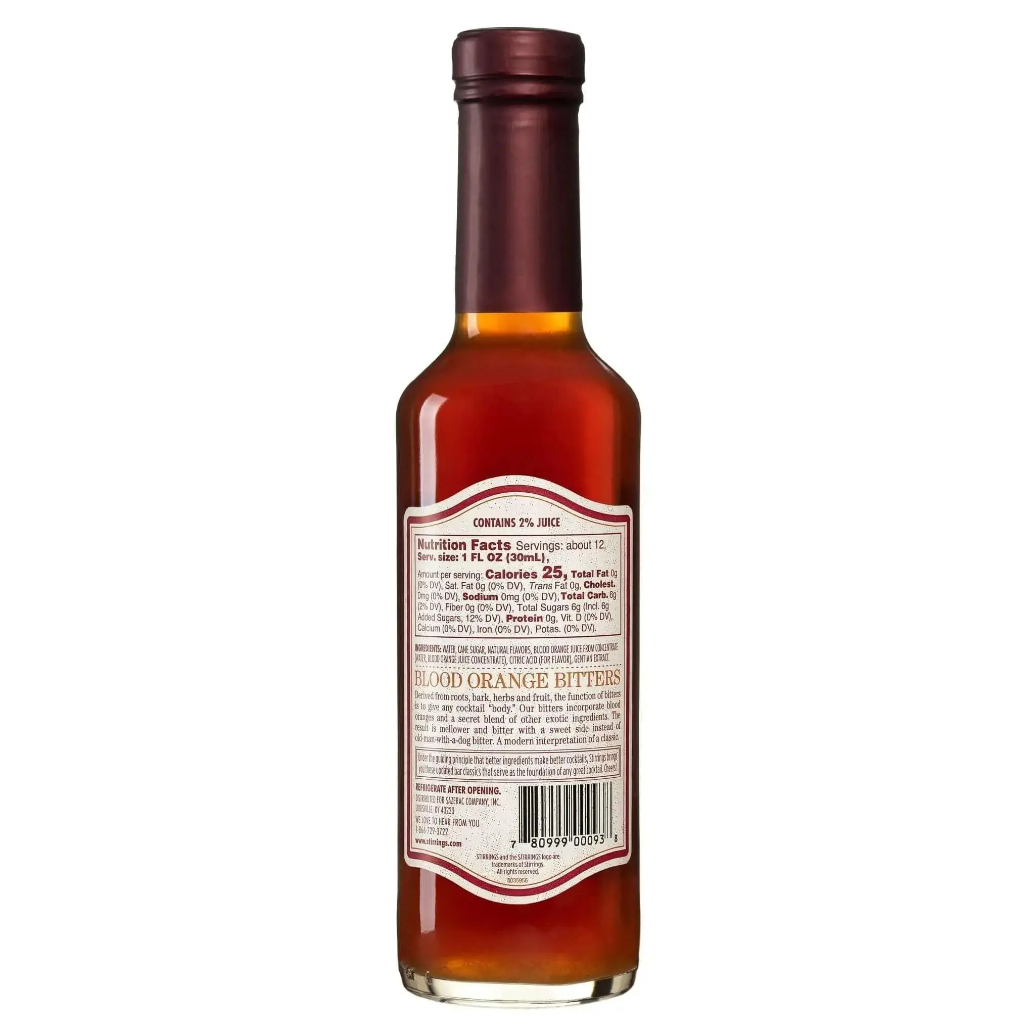 Stirrings Blood Orange Bitters - Image 2