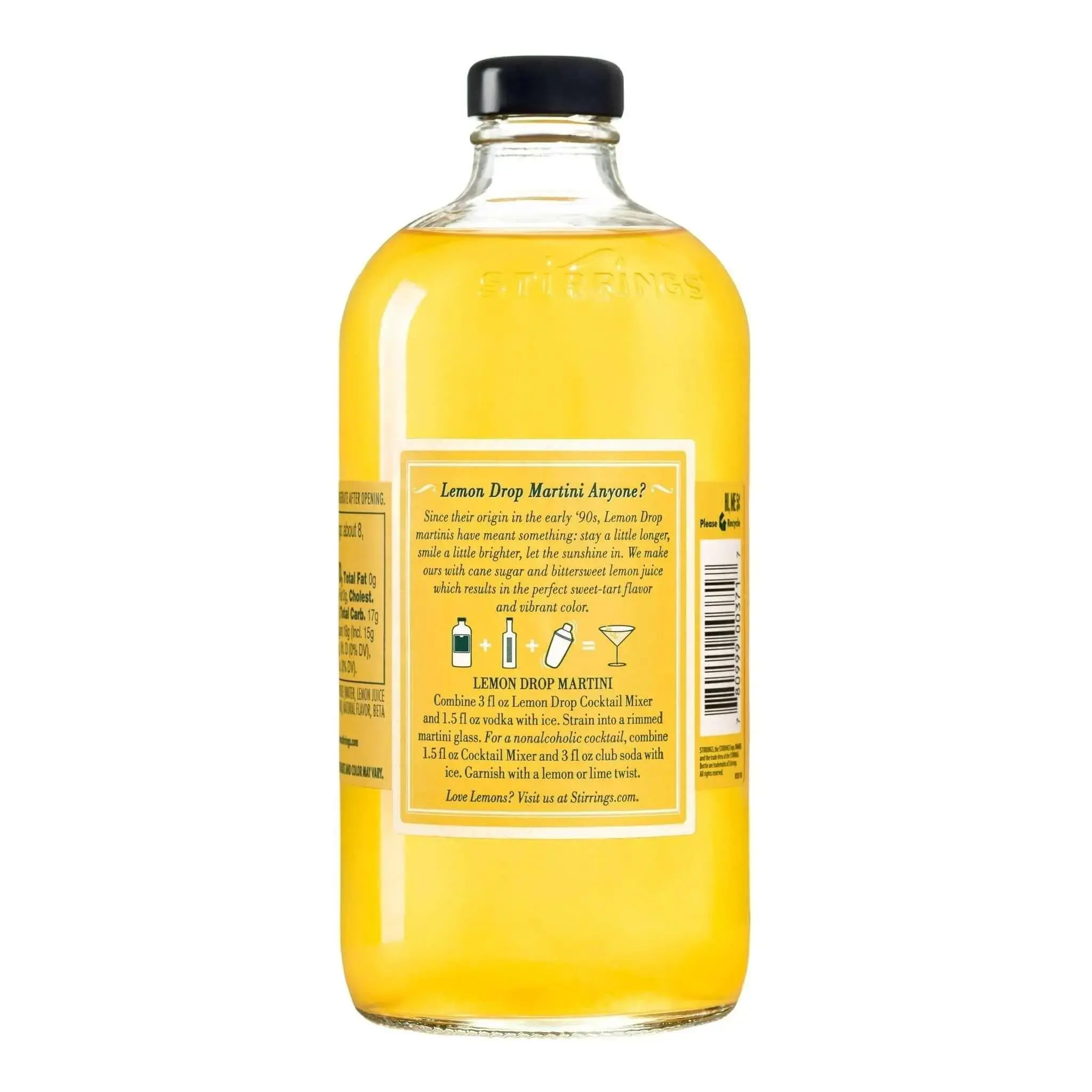 Stirrings Lemon Drop Cocktail Mix - Image 2