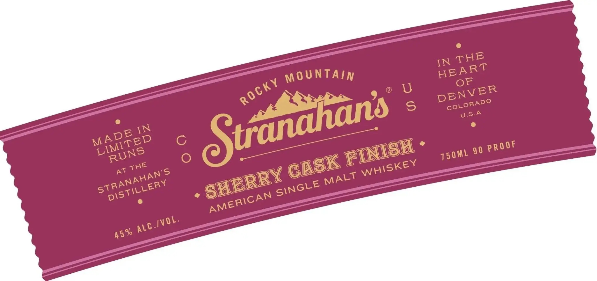Stranahan's Sherry Cask Finish American Single Malt Whiskey Aged 7 Years