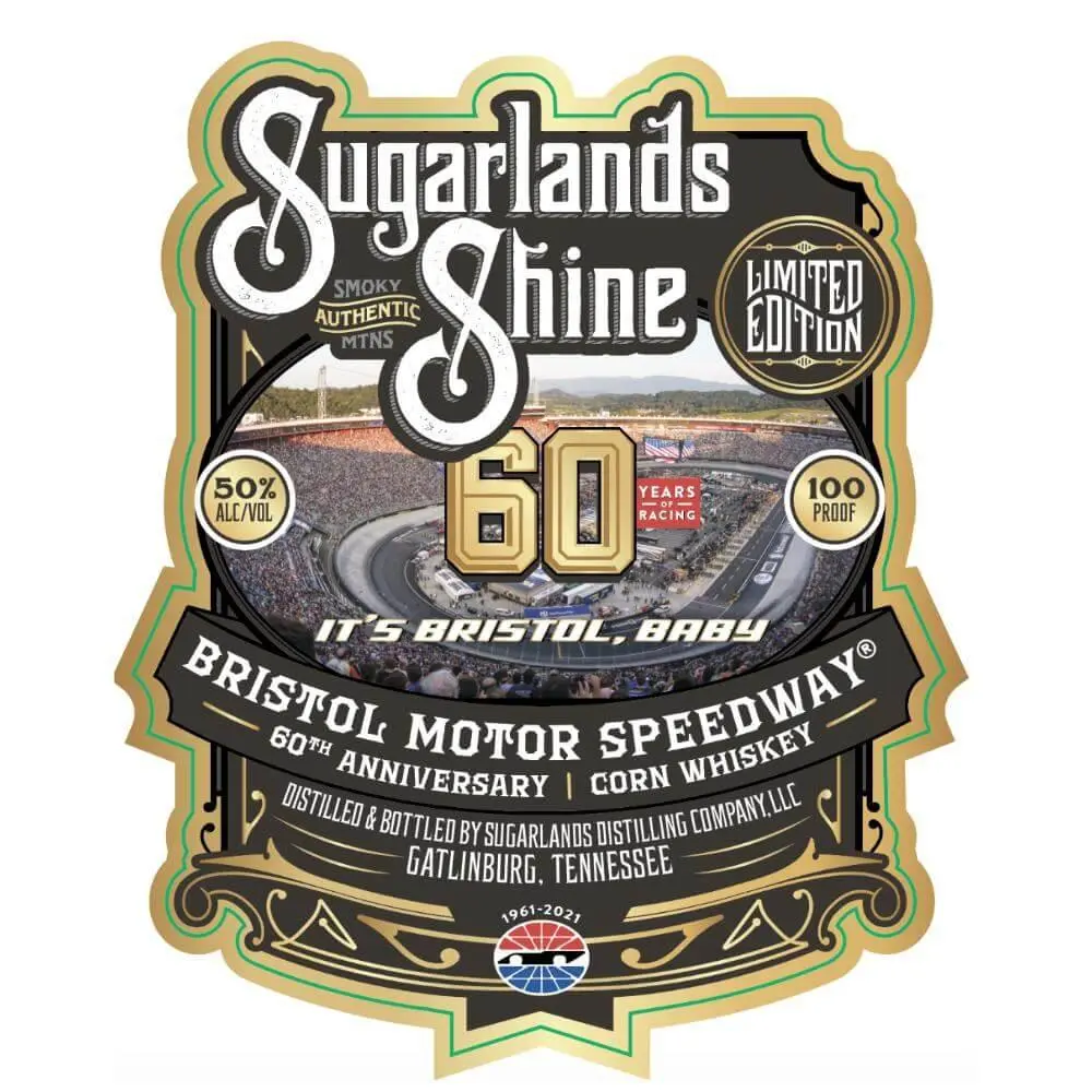 Sugarlands Bristol Motor Speedway 60th Anniversary Edition Corn Whiskey
