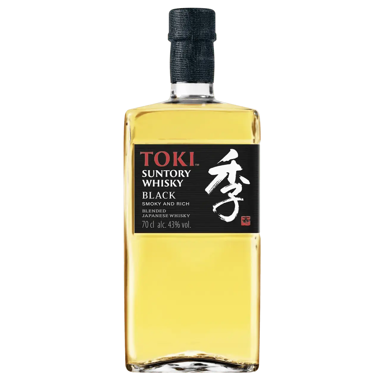 Suntory Toki Black Smoky and Rich Japanese Whiskey 750mL