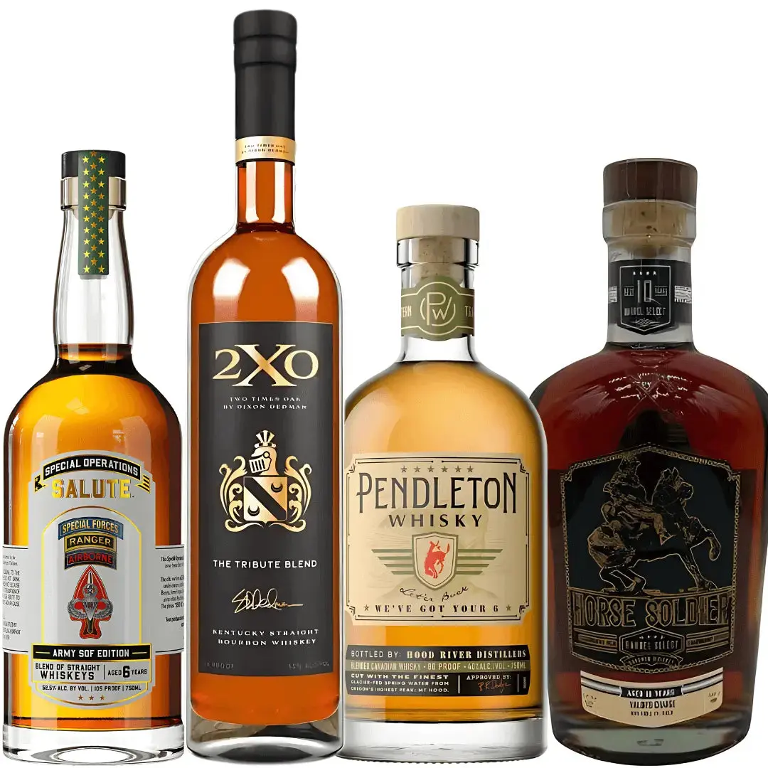Support the Troops Bundle – Military Tribute Whiskey Collection