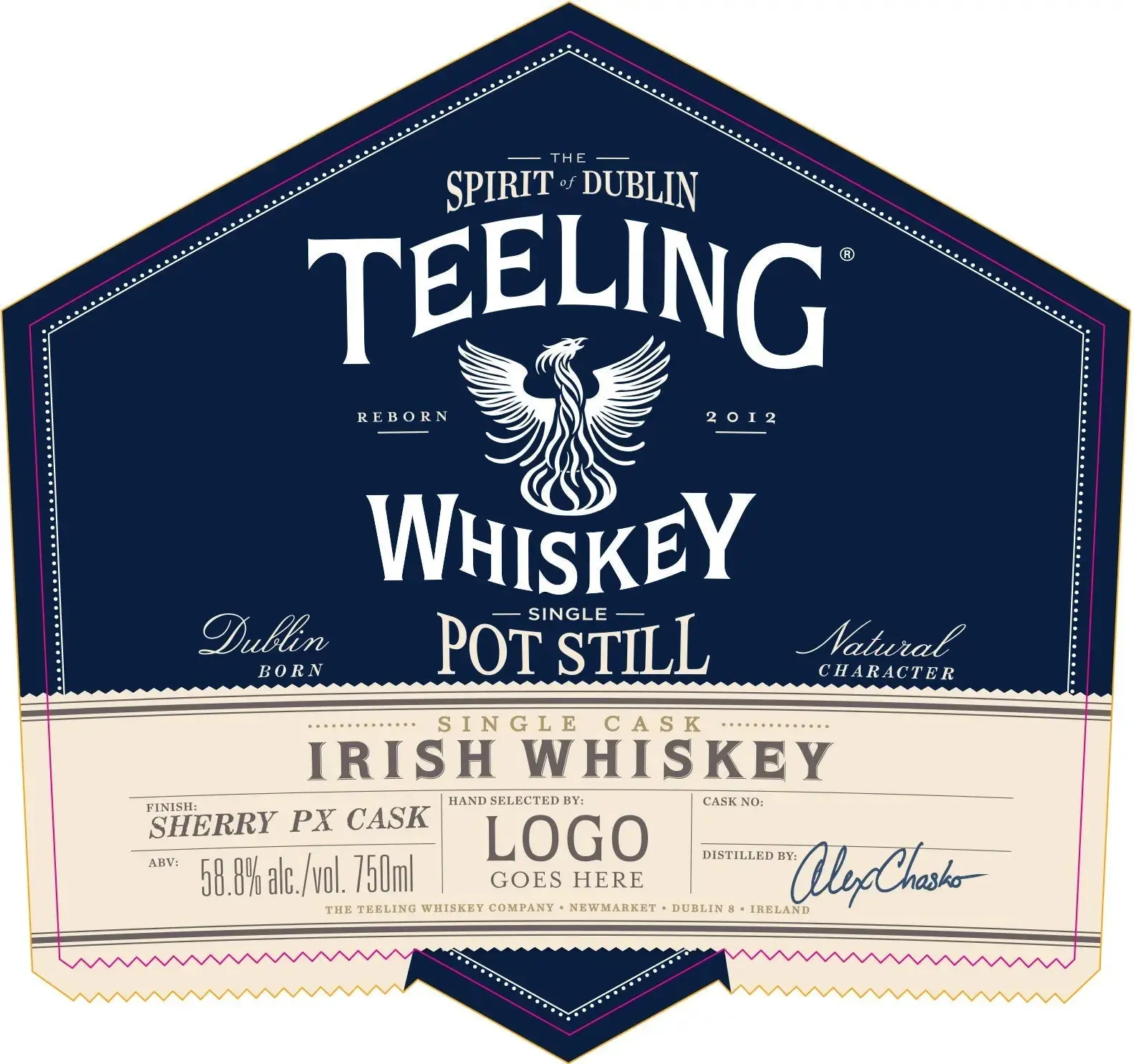 Teeling Single Cask Sherry PX Cask Irish Whiskey 750ml