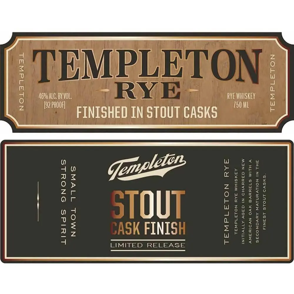 Templeton Rye 2022 Stout Cask Finished - Image 2