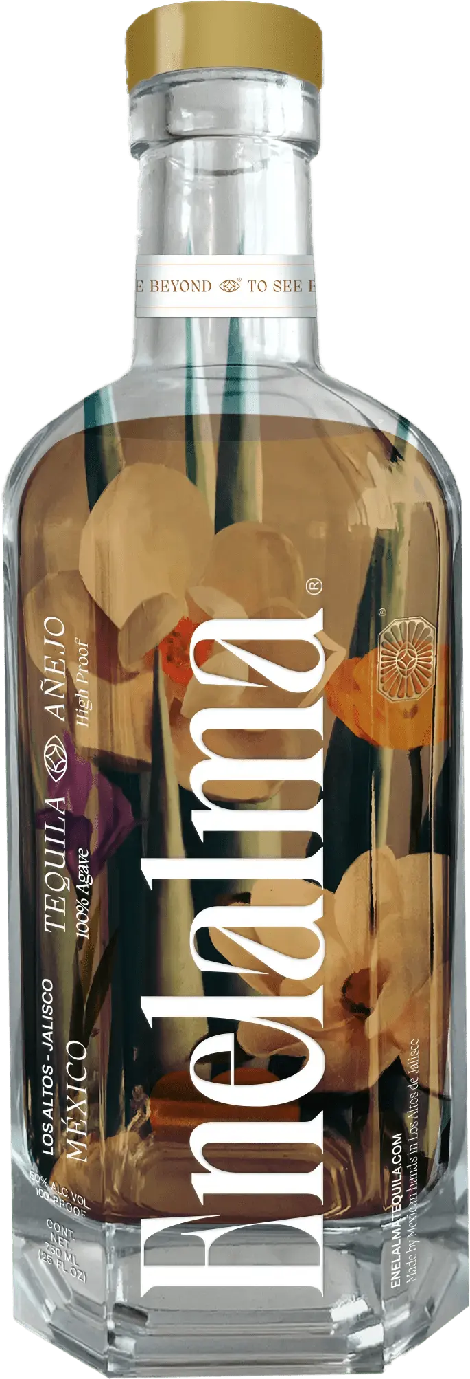 Enelalma Tequila High Proof Añejo 750mL