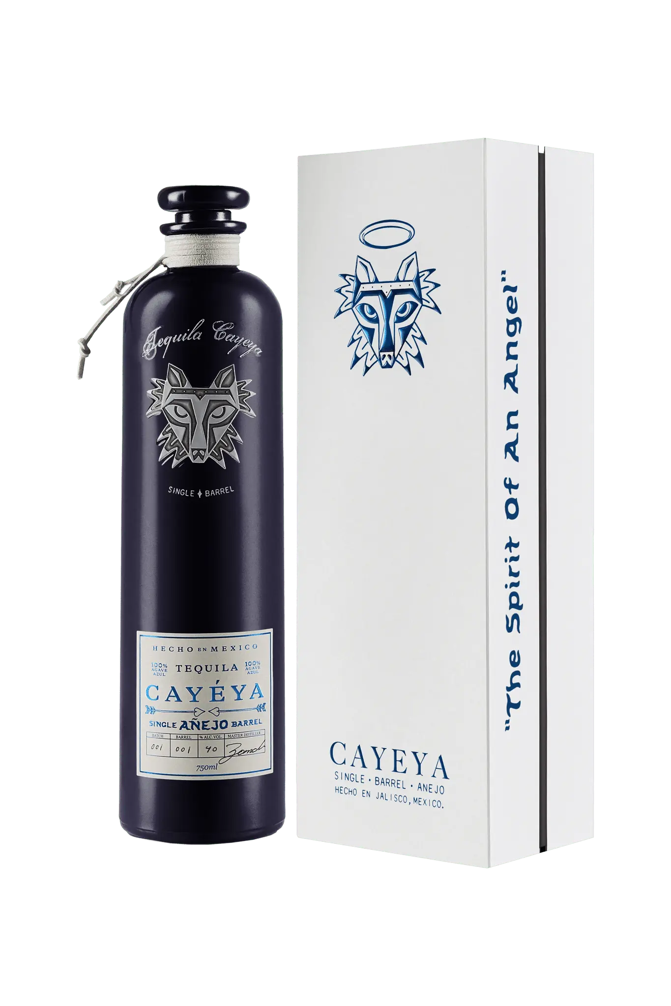 Tequila Cayeya Añejo “The Spirit of an Angel” Single Barrel