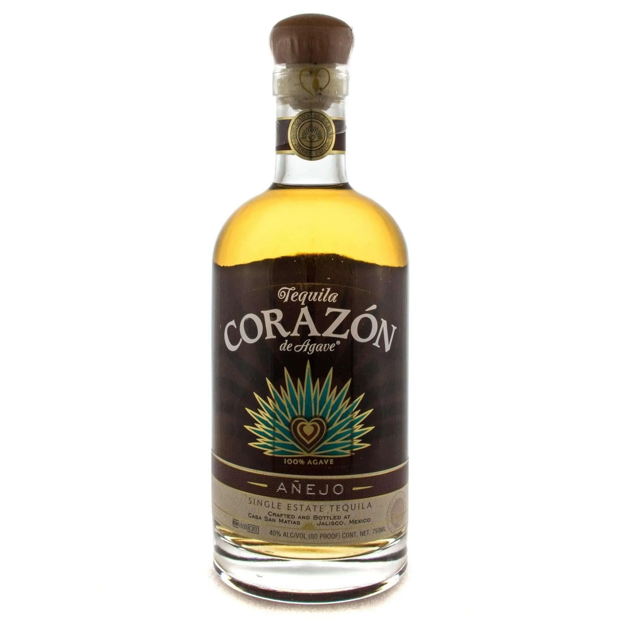 Tequila Corazon De Agave Anejo