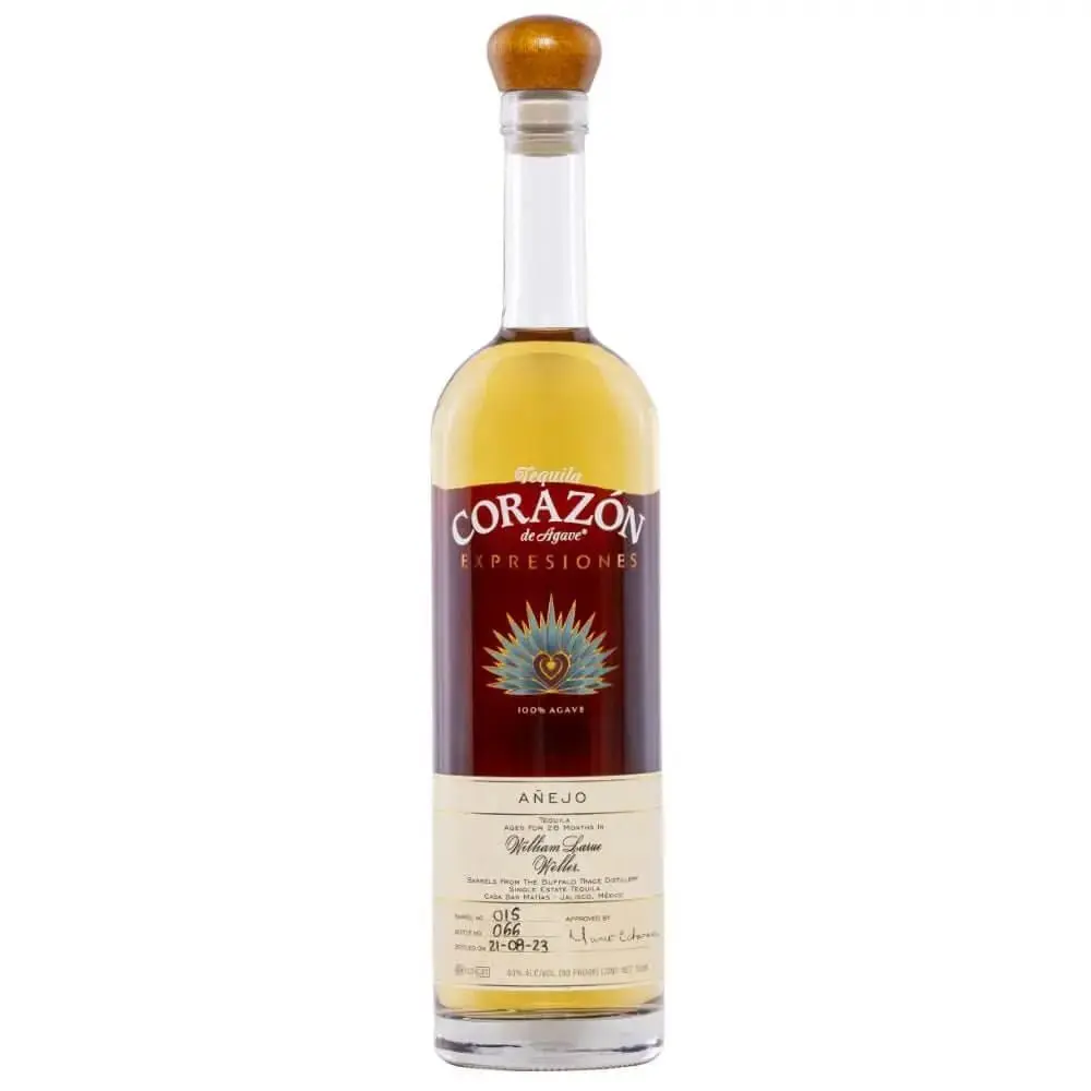 Tequila Corazón Expresiones William Larue Weller Añejo 2023 Release