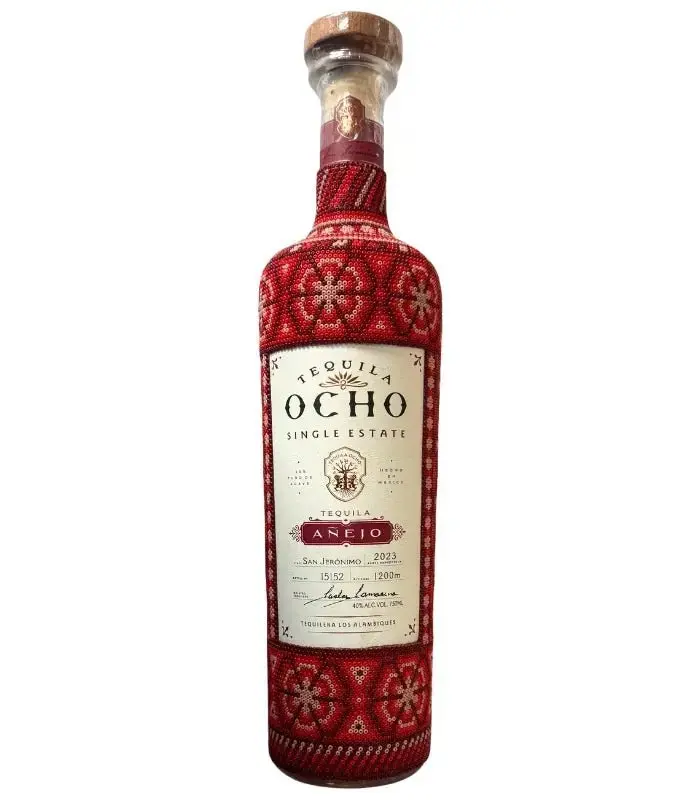 Tequila Ocho Añejo Huichol Art Edition