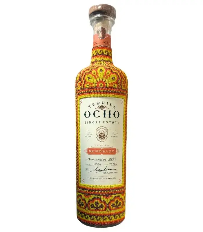 Tequila Ocho Reposado Huichol Art Edition