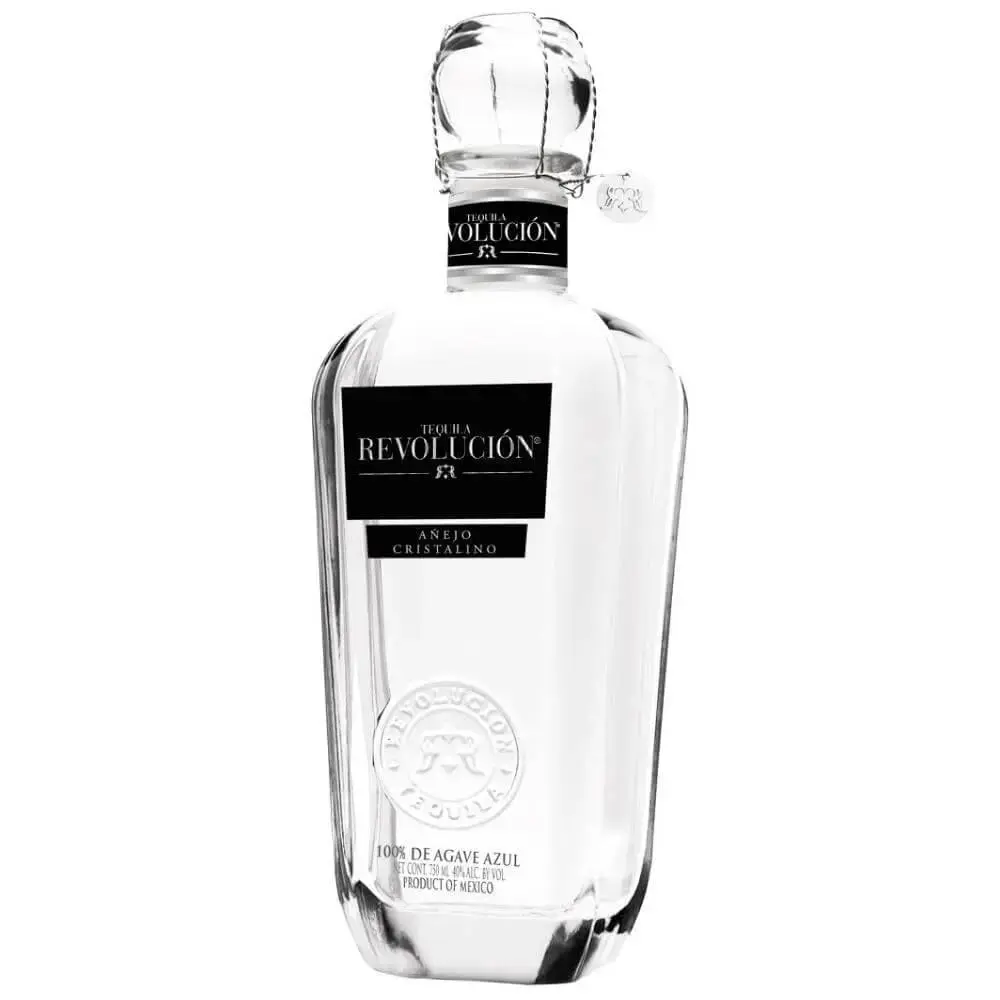Tequila Revolución Añejo Cristalino