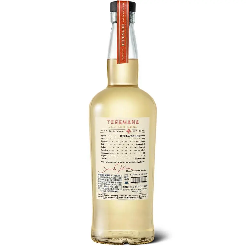 Teremana Tequila Reposado 1 Liter - Image 2