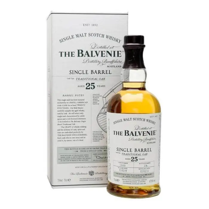 The Balvenie 25 Year Old Single Barrel
