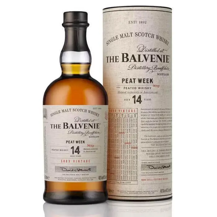 The Balvenie The Week Of Peat 14 Year Old