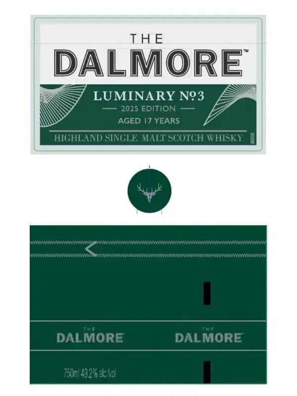 The Dalmore Luminary No. 3 Scotch Whisky 2025 Edition Aged 17 Years - Image 3