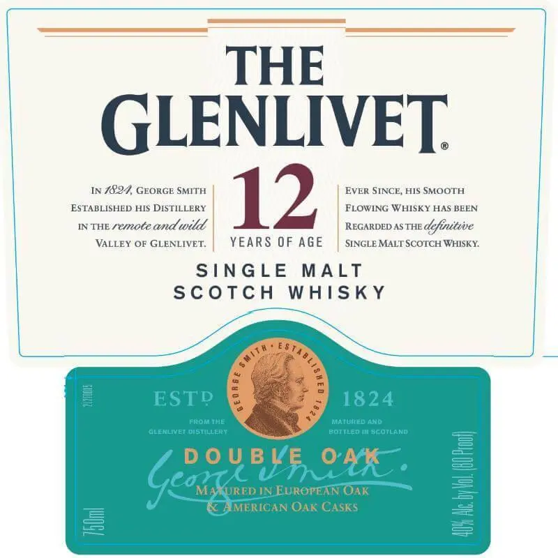 The Glenlivet 12 Year Old Double Oak - Image 2