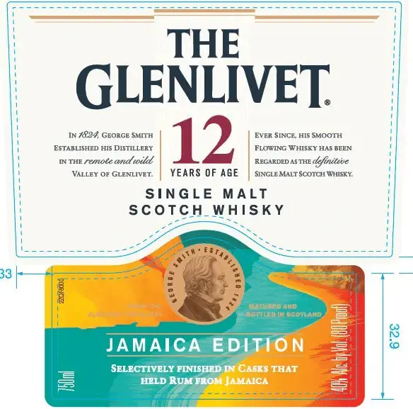 The Glenlivet 12 Year Old Jamaica Edition