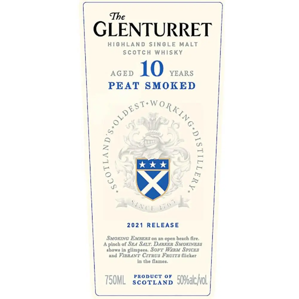 The Glenturret 10 Year Old Peat Smoked 2021 Release - Image 2