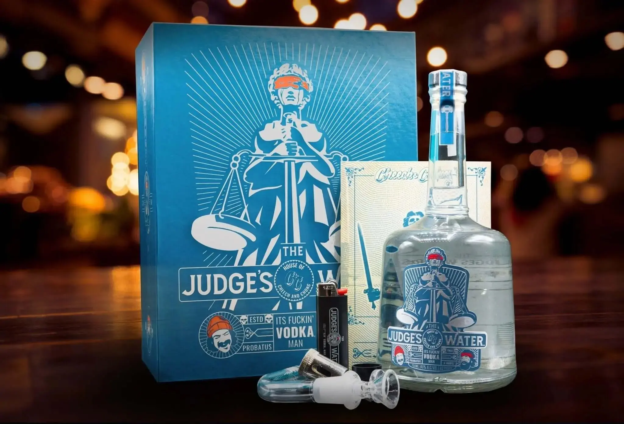 The Judge's Water Vodka By Cheech & Chong - Image 3
