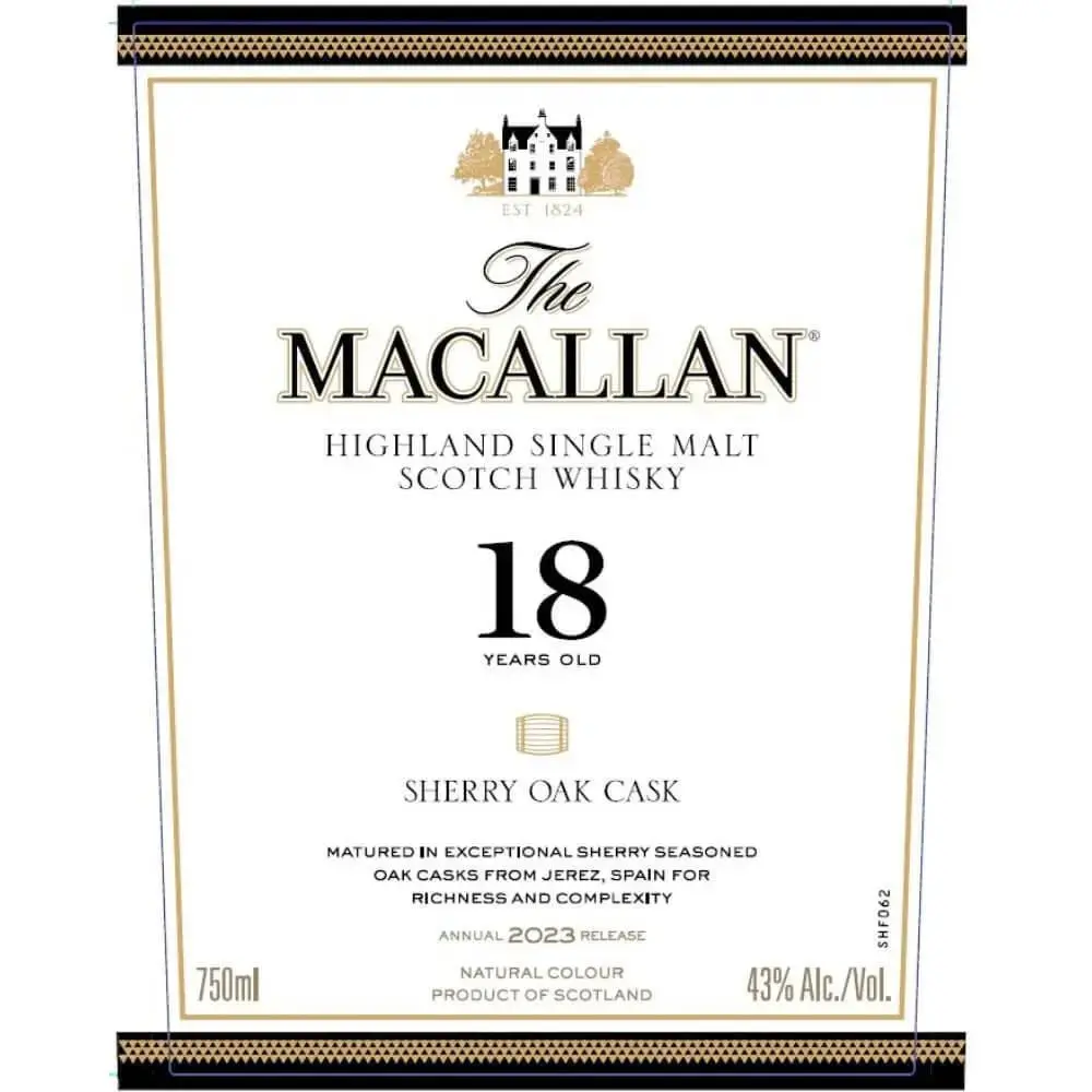 The Macallan 18 Year Old Sherry Oak 2023 Release - Image 2