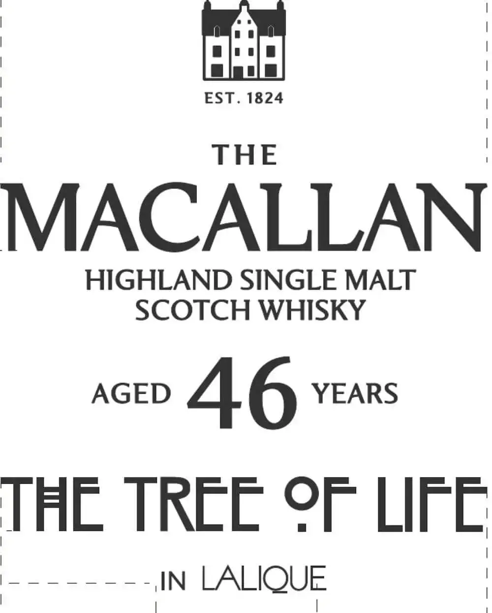 The Macallan 46 Year Old The Tree of Life in Lalique