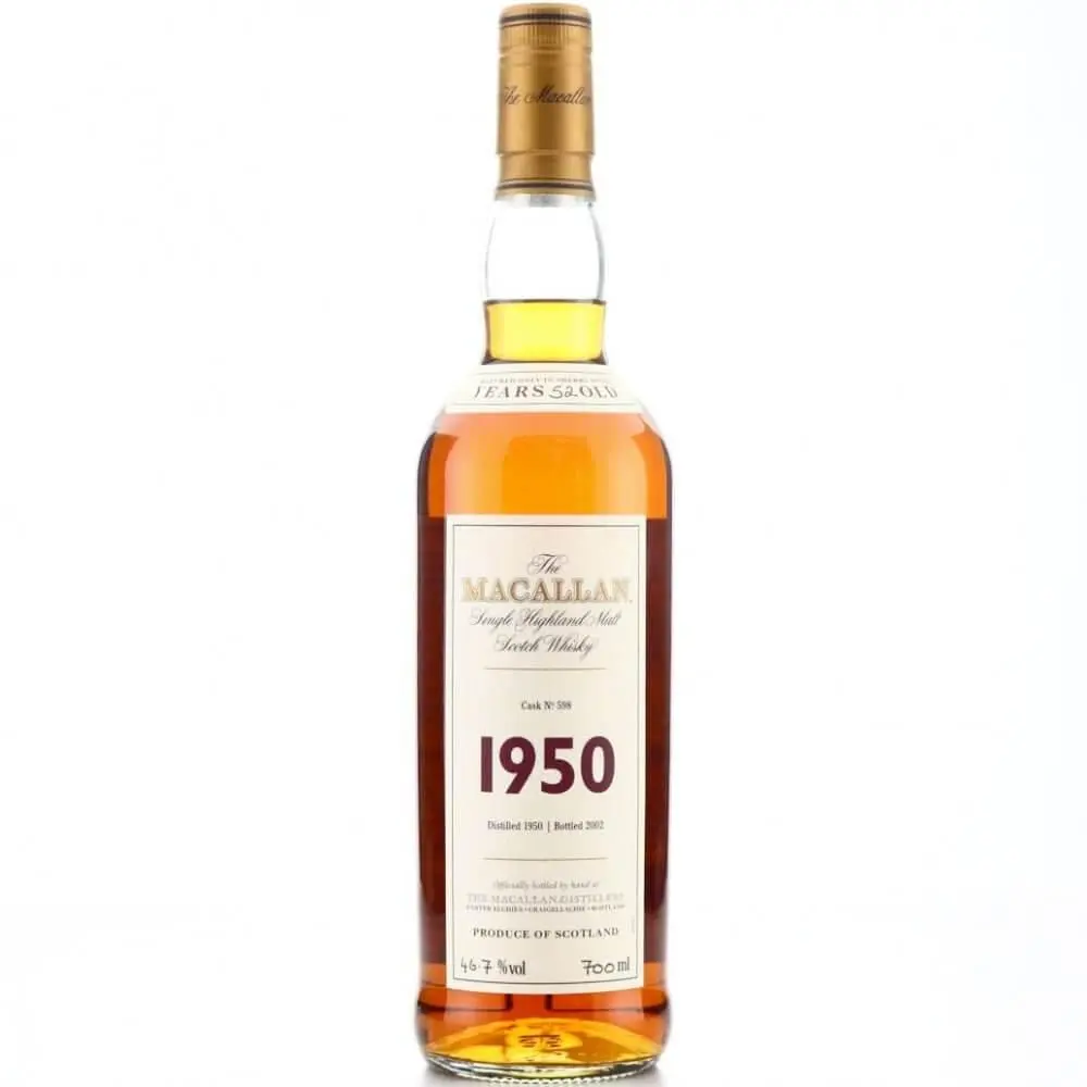 The Macallan Fine and Rare 52 Year Old 1950