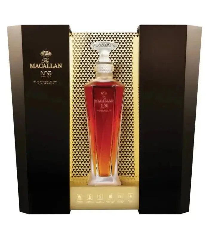 The Macallan No. 6 Lalique Single Malt Scotch Whiskey
