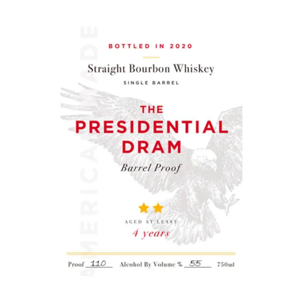 The Presidential Dram Barrel Proof 2020 Release - Image 2