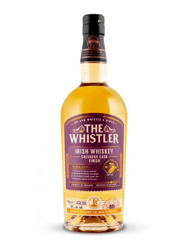 The Whistler Calvados Cask Finish Irish Whiskey