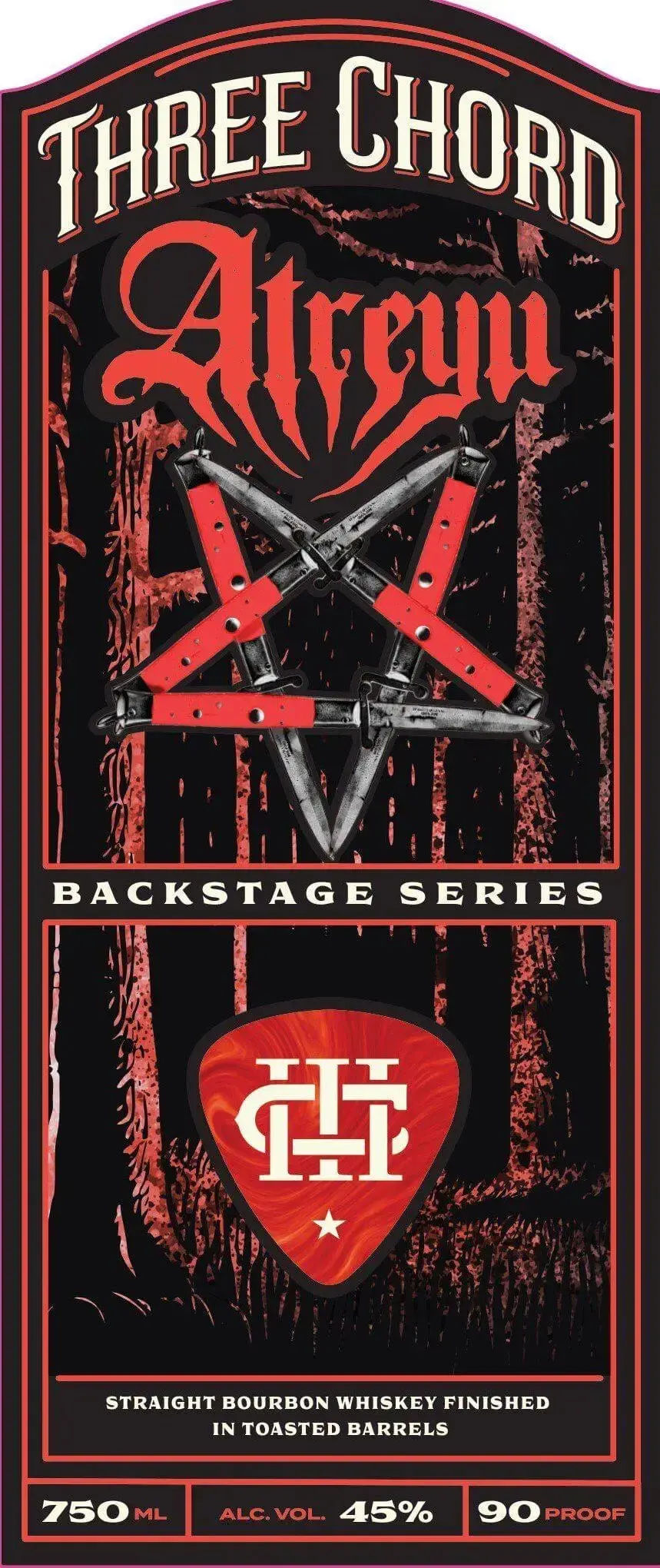 Three Chord Atreyu Backstage Series Straight Bourbon Whiskey