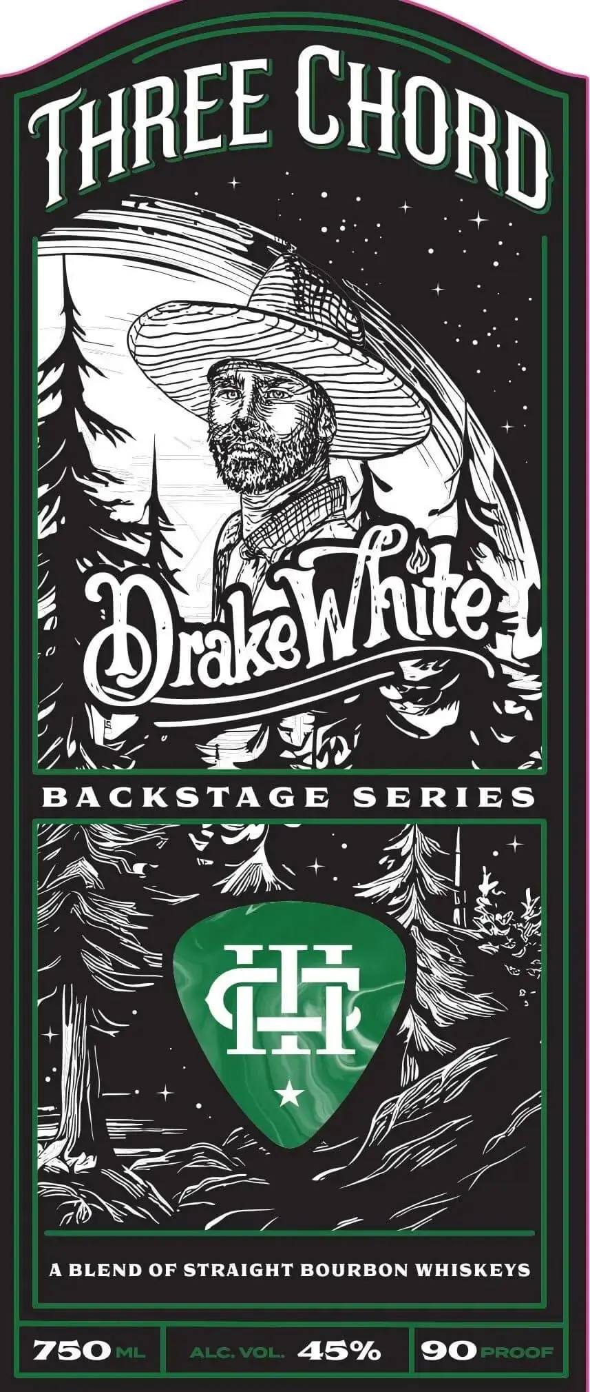 Three Chord Backstage Series Drake White Bourbon Whiskey