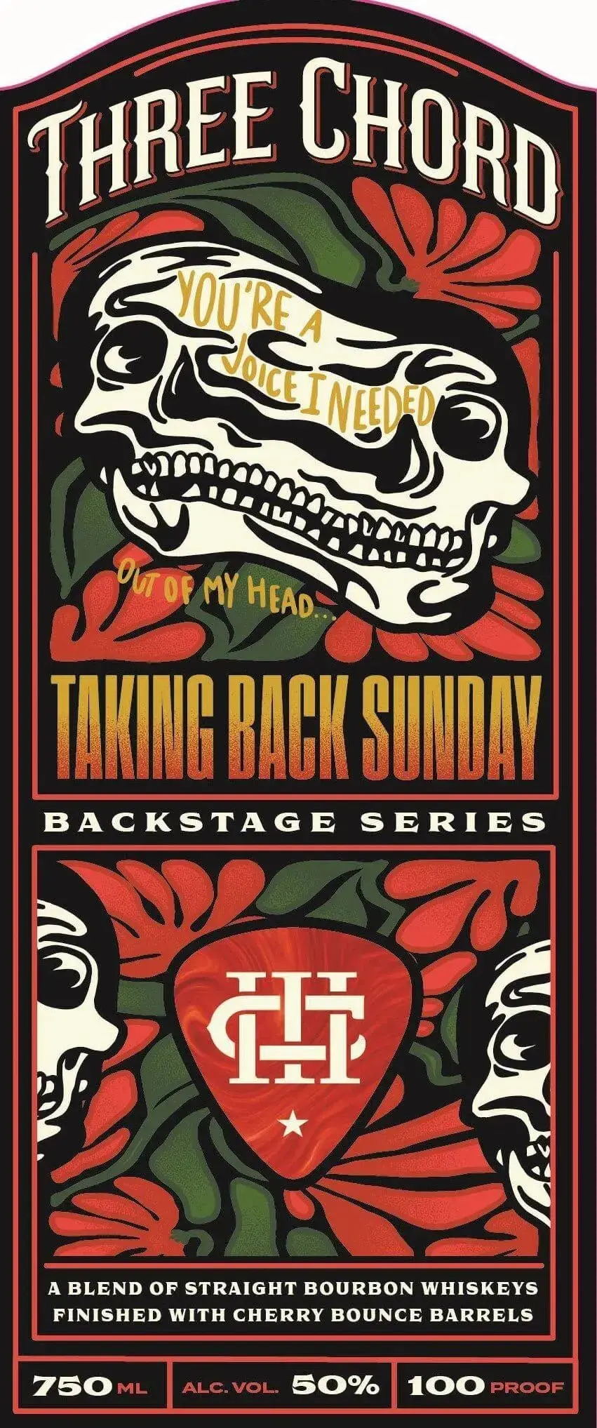 Three Chord Backstage Series: Taking Back Sunday Bourbon Cherry Bounce Barrel Finish