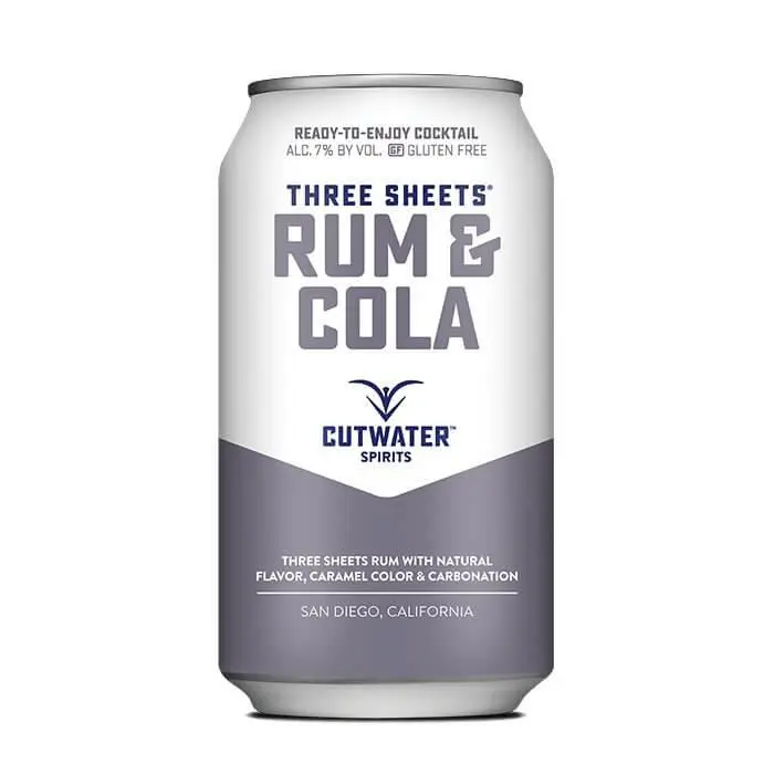 Three Sheets Rum & Cola (4 Pack - 12 Ounce Cans)