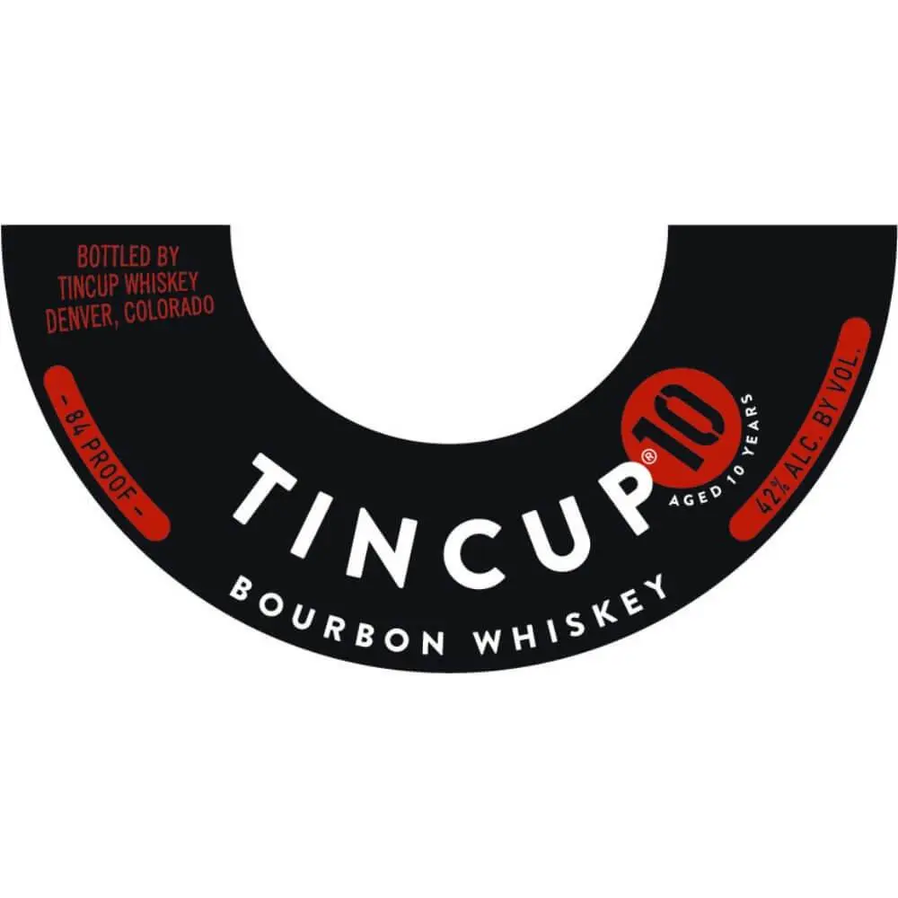 Tincup 10 Year Old Bourbon Whiskey - Image 2