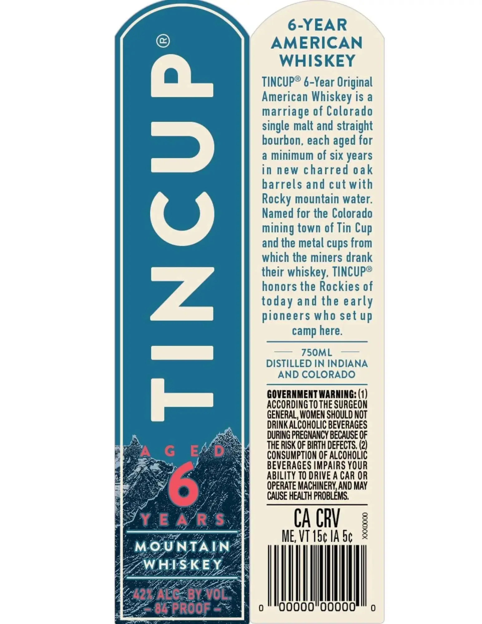 Tincup 6 Year American Whiskey