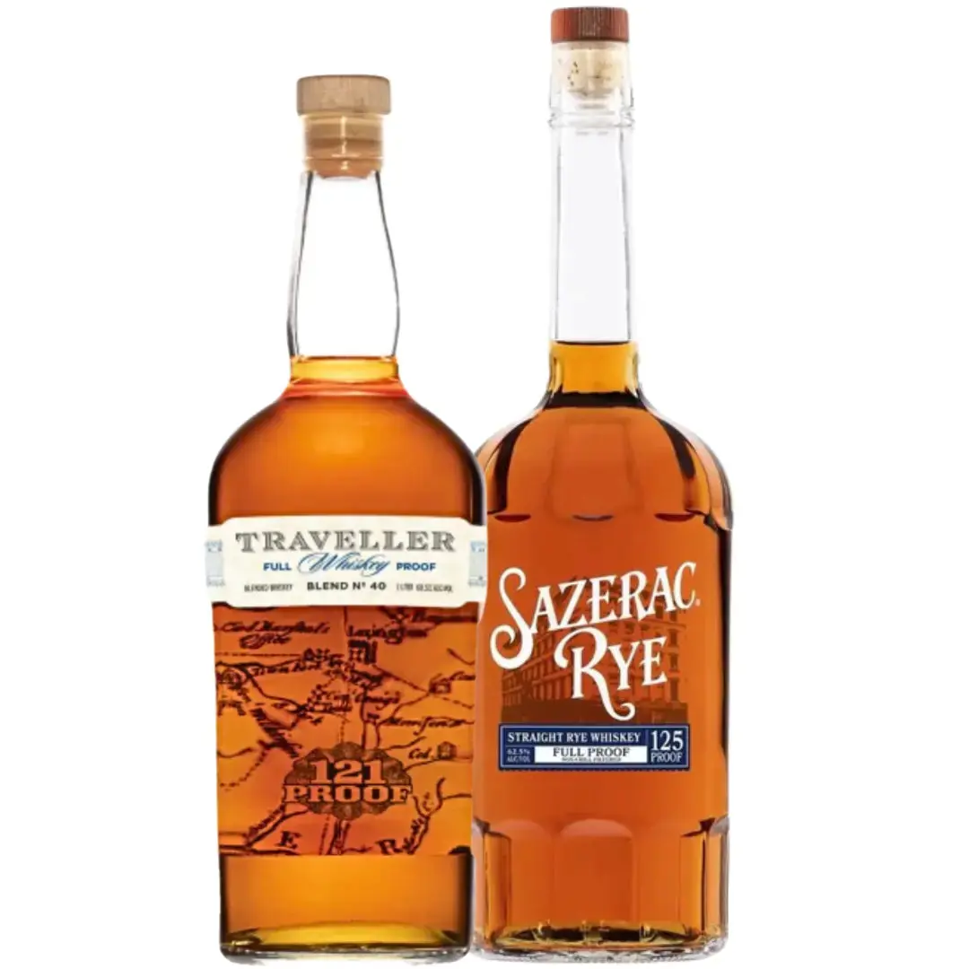 Traveller Full Proof & Sazerac Rye Full Proof Bundle