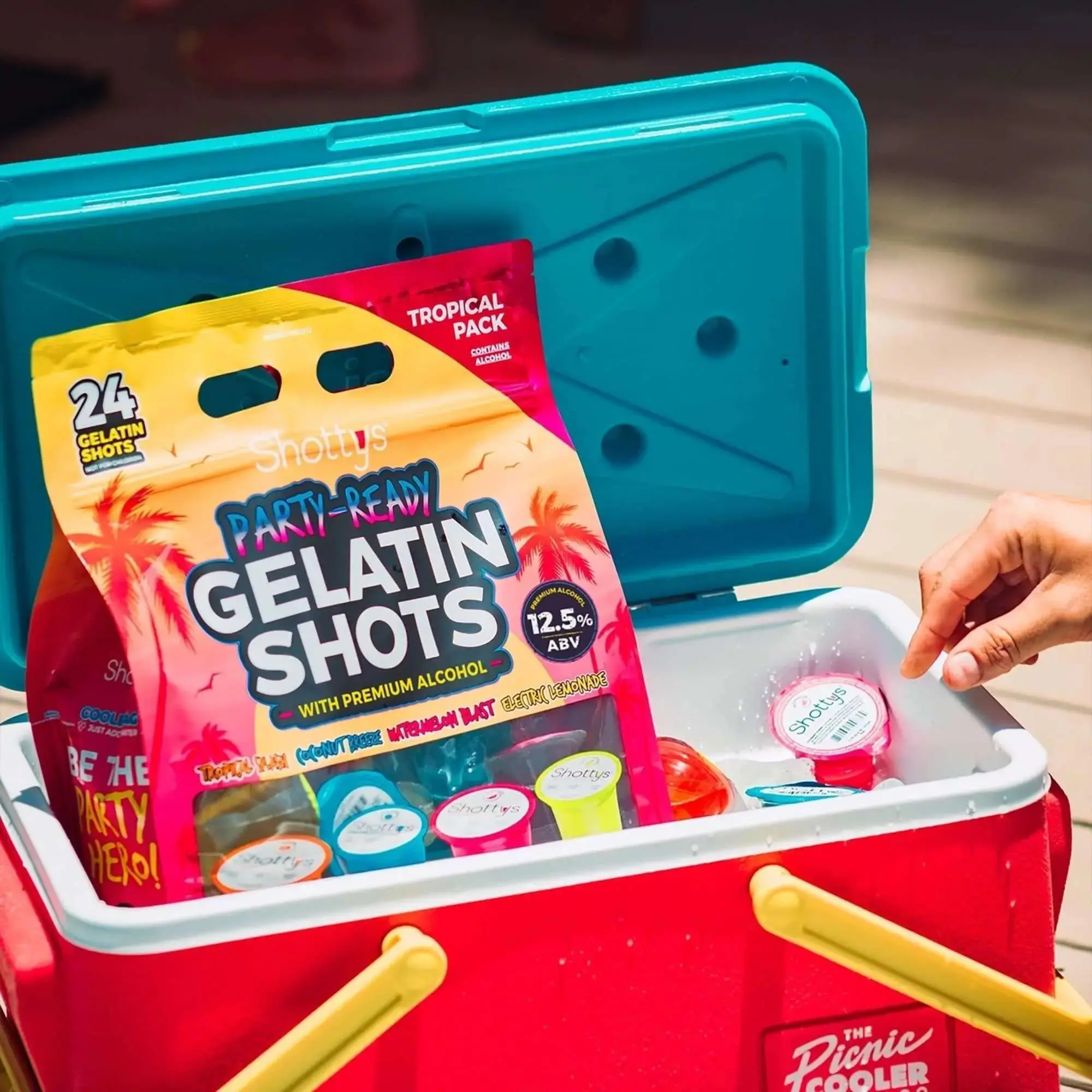 Shottys Tropical Gelatin Shots (24 shots) - Image 4