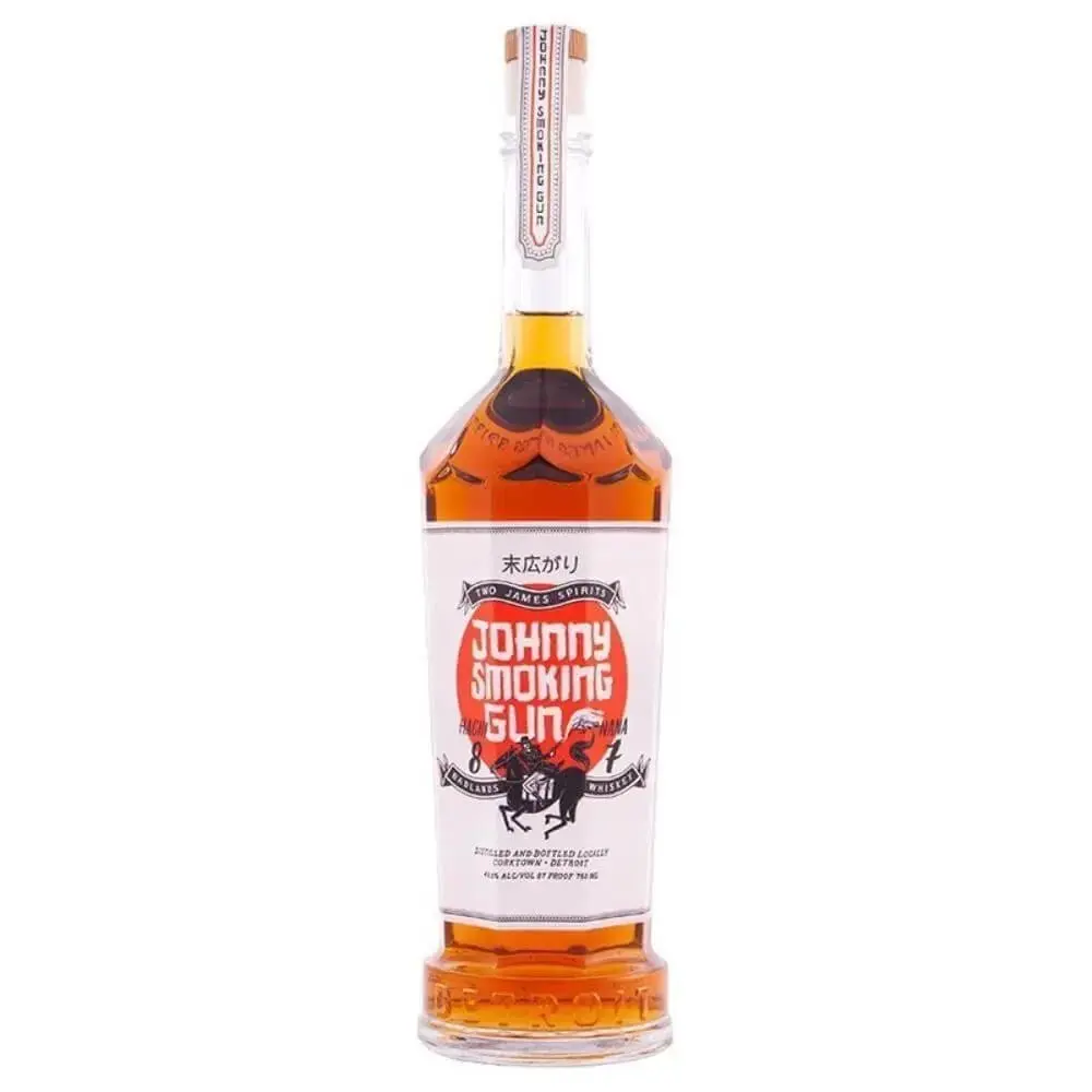 Two James Spirits Johnny Smoking Gun Whiskey