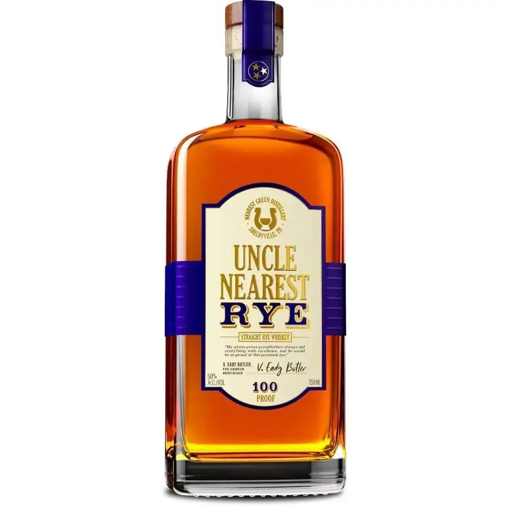 Uncle Nearest Straight Rye 100 Proof - Image 3